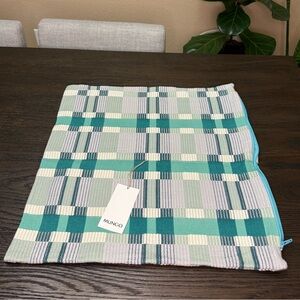 Mungo Skipping Block Cushion Covers 20″ x 20″ - NWT
